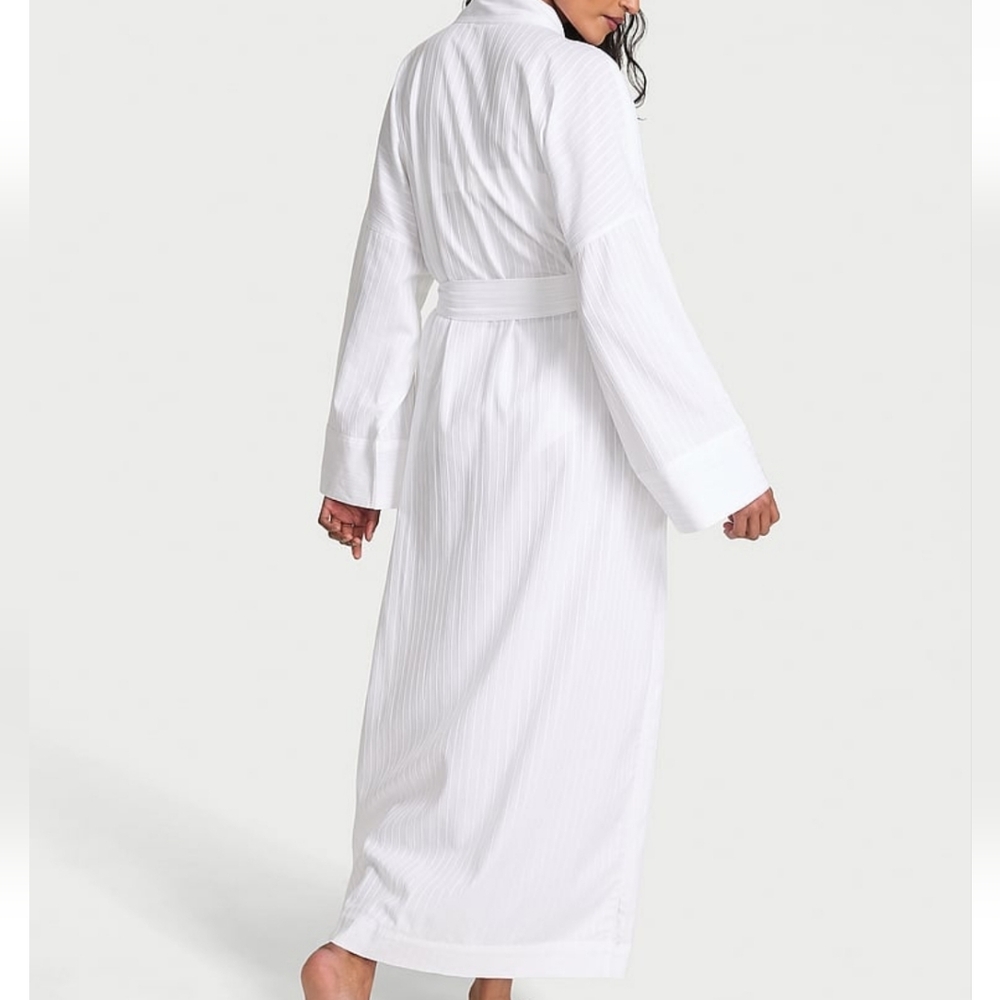 Victoria's Secret Modal Cotton Long Robe Size M/L NWT - Picture 9 of 9